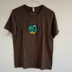 Phish 2021 Fall West Coast Tour Brown T-Shirt Large